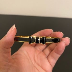 Kate Spade Black Bow Bangle